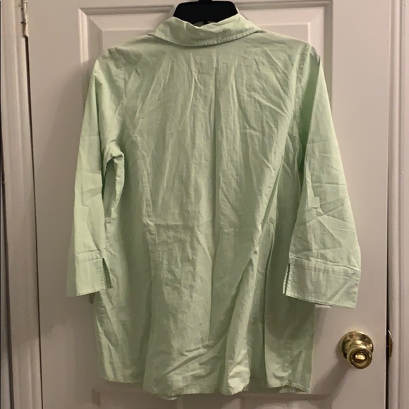 Button down green small induetime maternity small - Picture 3 of 3